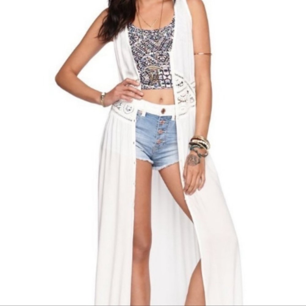 NWT Kendall and Kylie maxi dress or duster